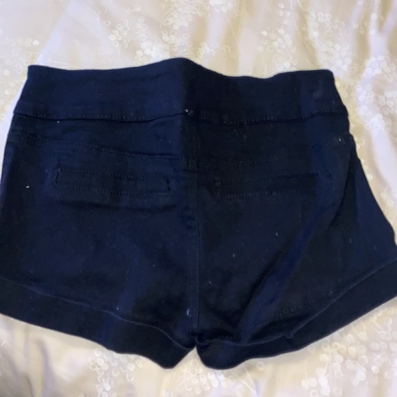 Blue asphalt stretch black shorts - Picture 2 of 3